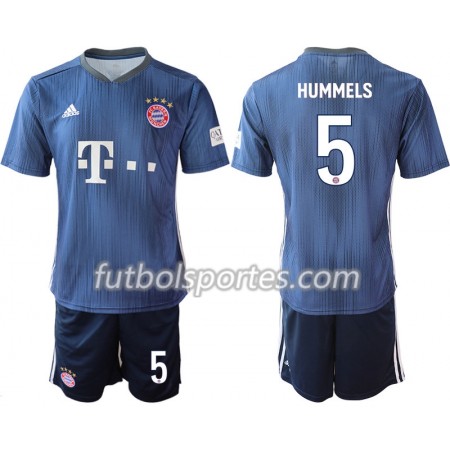Camisetas Bayern de Múnich HUMMELS 5 Niños Tercera Equipacion 2018/2019
